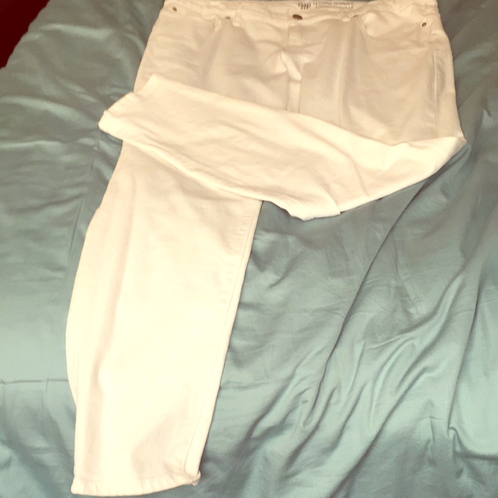 White after Labor Day is Ok:  White jeans